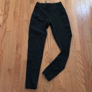 Small Black Leggings, Side Pockets